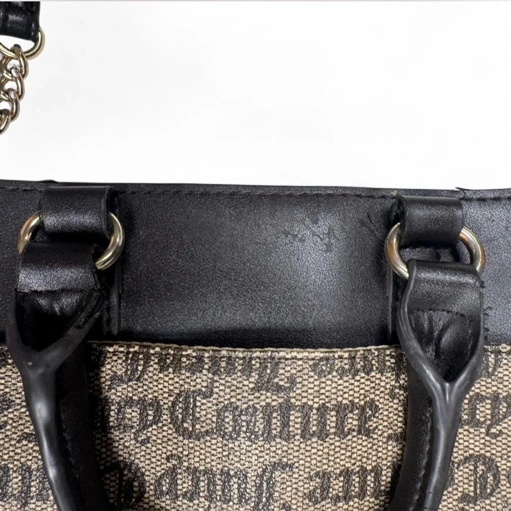 Juicy Couture‎ Black and Tan Crossbody